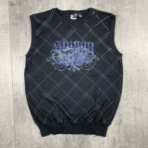 Y2k/Emo Preppy Knit Vest